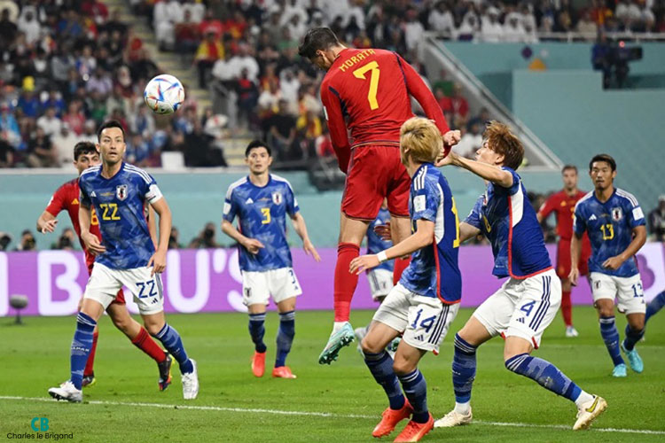 ฟุตบอลโลก 2022 ญี่ปุ่น VS สเปน 2-1